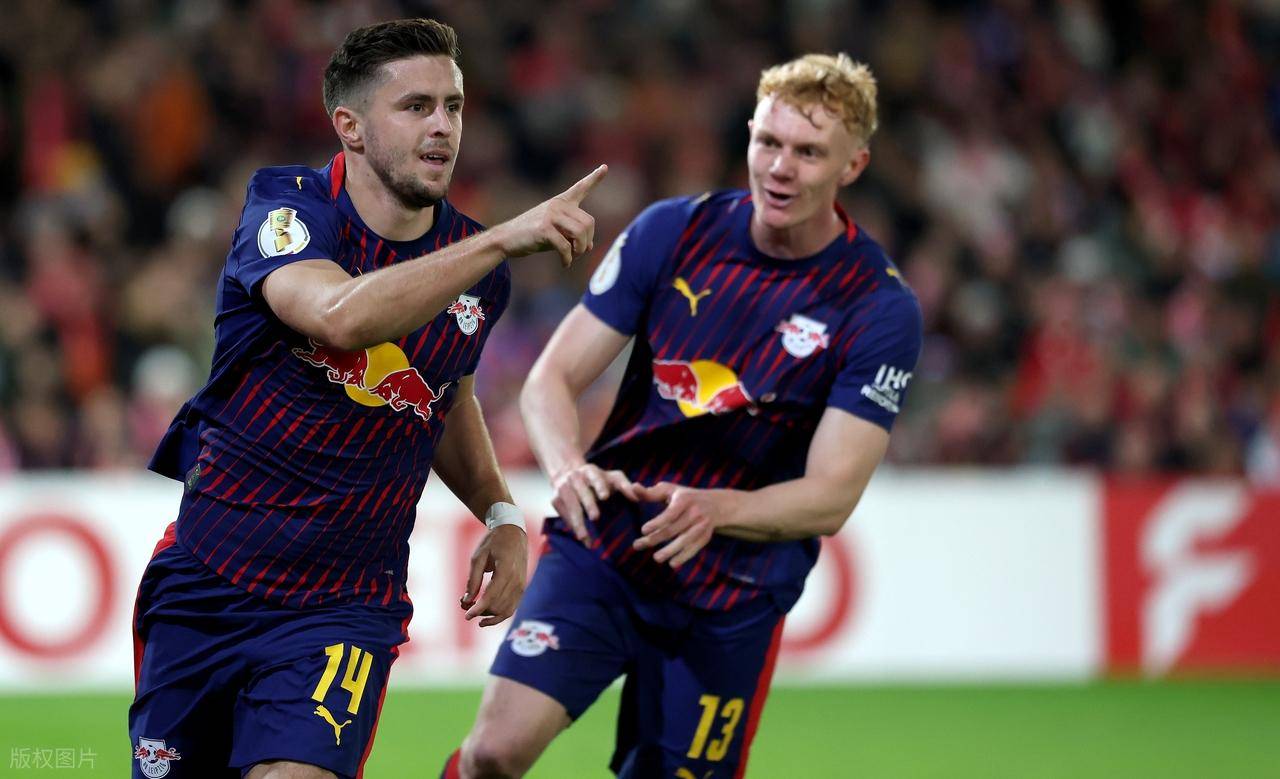 德国杯：4-1，26岁鲍姆加特纳凌空垫射+双响炮，助德甲第2晋级